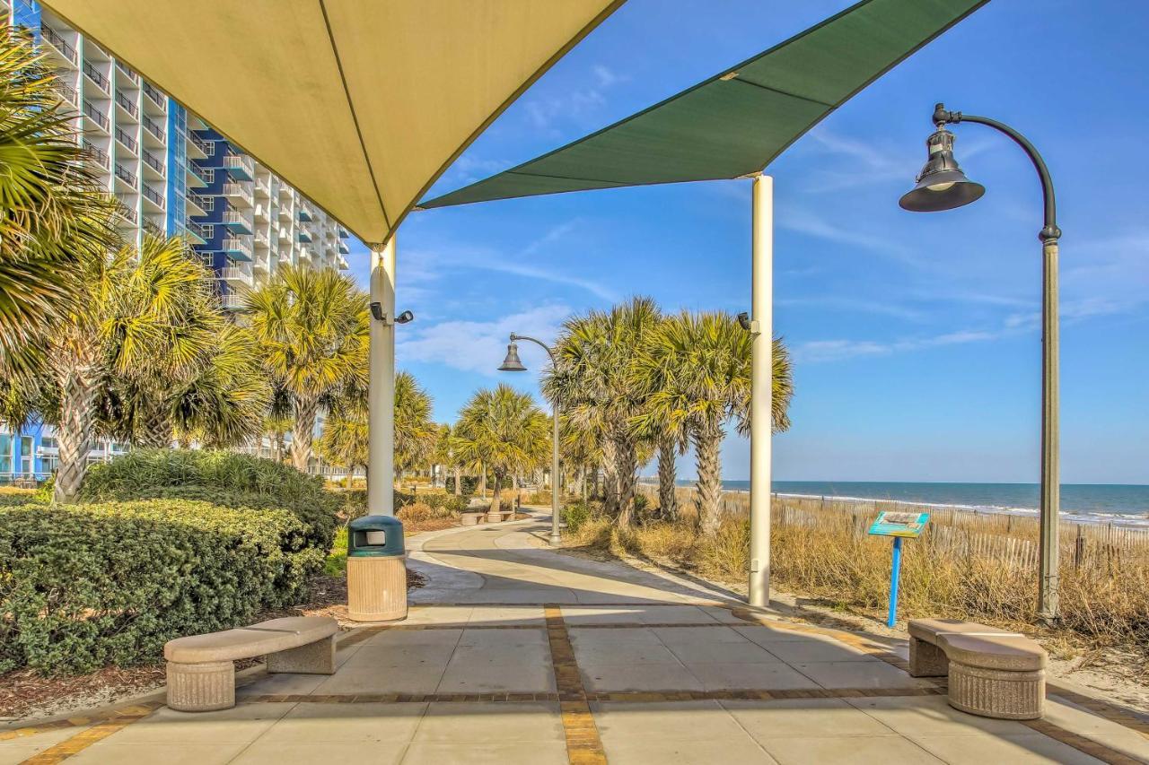 Beachfront Family Condo With View And Pool Access Myrtle Beach Exterior photo